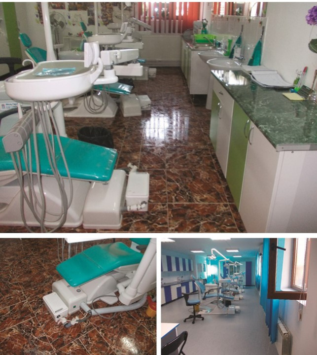 SANISHOWER : Discharge of wastewater from dental chairs washbasins wastewater to the upper drain