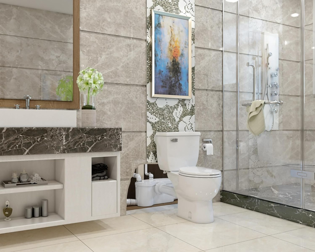 Installing a Basement Bathroom Made Easy with the Sanibest Pro Macerator Pump