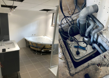 SANICUBIC 1 WP : Install a bathroom in a basement